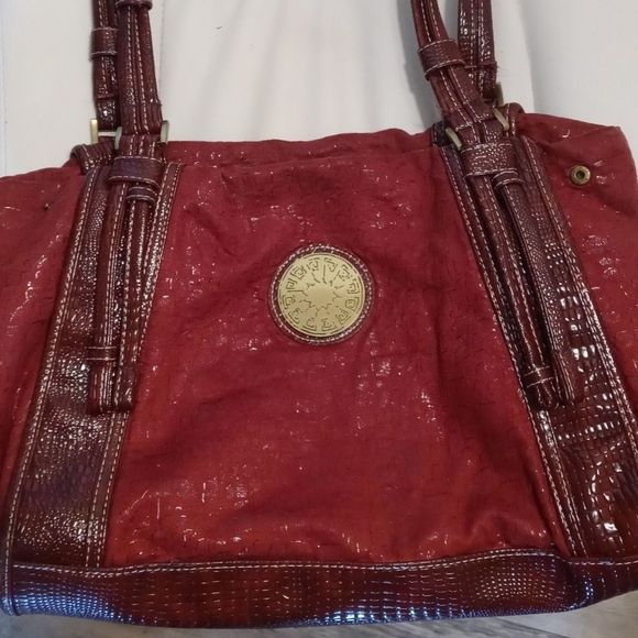 Ruby Rd.❤ Red Shoulder Bag Purse - Picture 5 of 7